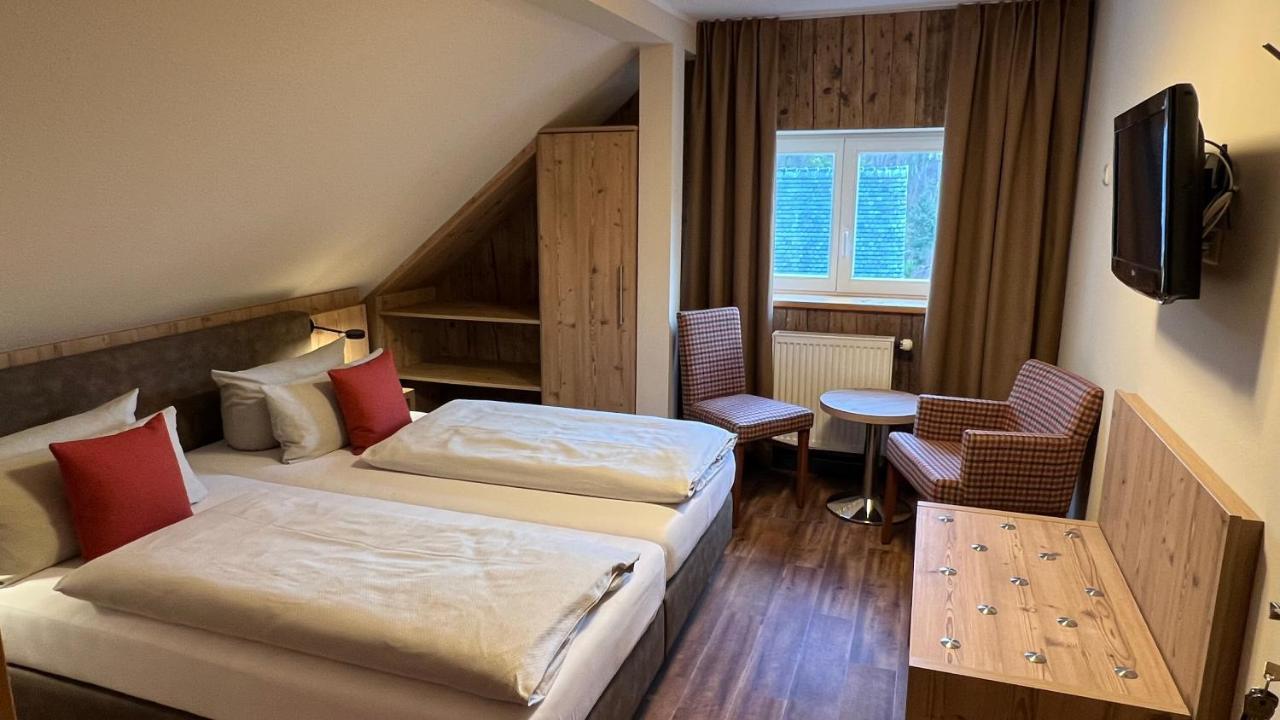 Dammschenke Gasthof & Hotel Курорт Йонсдорф Екстер'єр фото