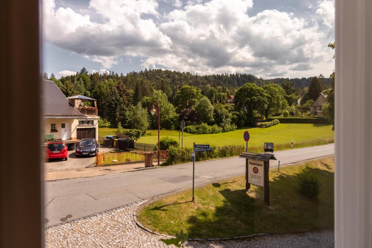 Dammschenke Gasthof & Hotel Курорт Йонсдорф Екстер'єр фото