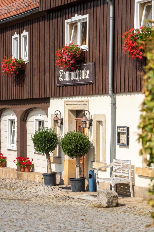 Dammschenke Gasthof & Hotel Курорт Йонсдорф Екстер'єр фото