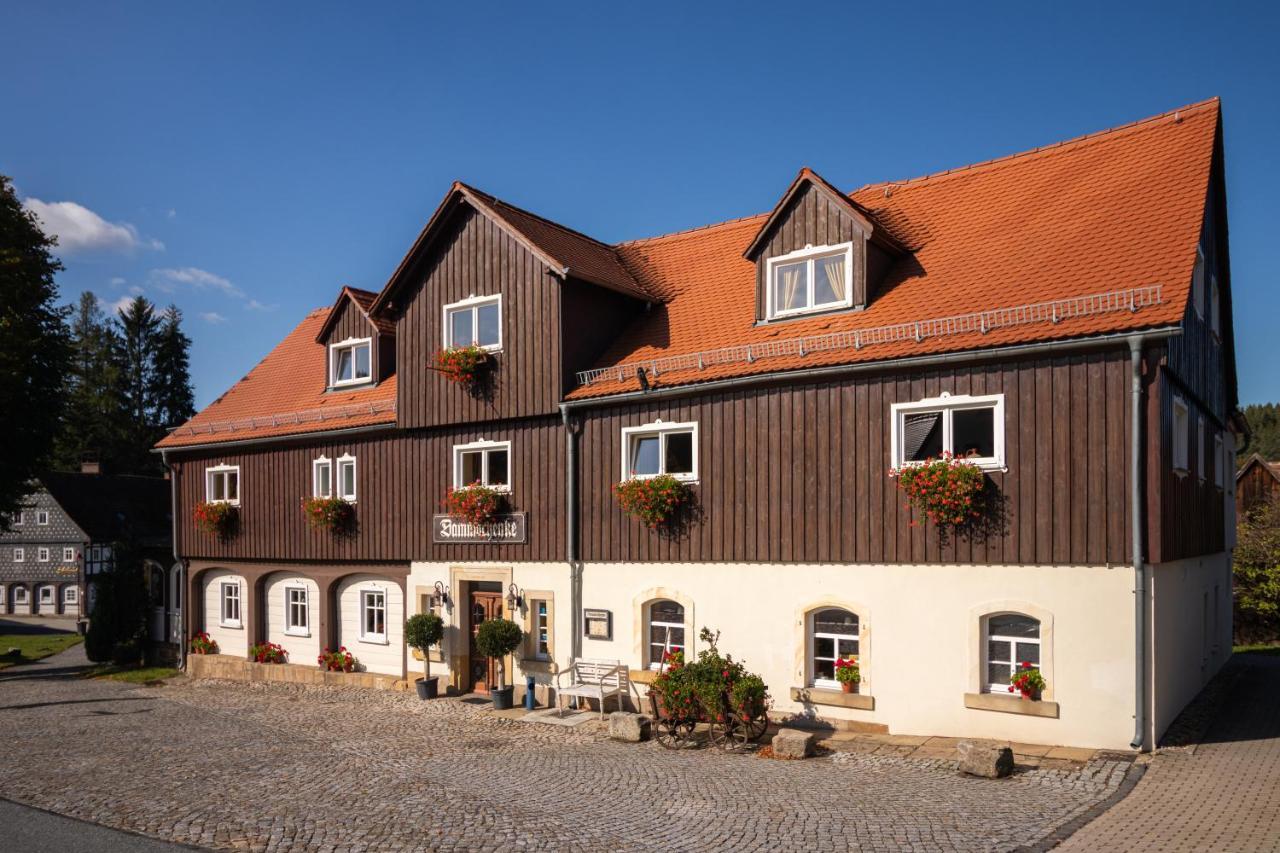 Dammschenke Gasthof & Hotel Курорт Йонсдорф Екстер'єр фото