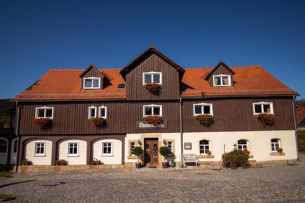 Dammschenke Gasthof & Hotel Курорт Йонсдорф Екстер'єр фото