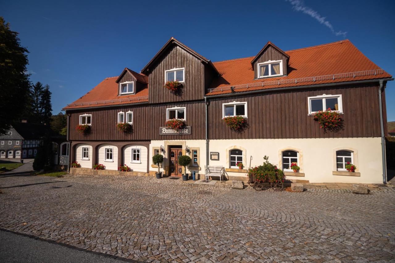 Dammschenke Gasthof & Hotel Курорт Йонсдорф Екстер'єр фото