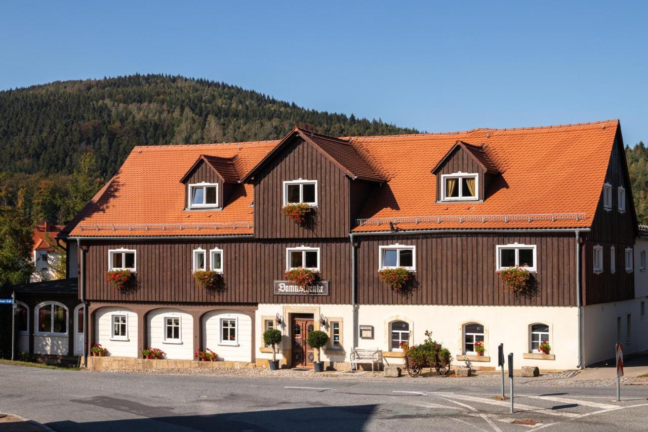 Dammschenke Gasthof & Hotel Курорт Йонсдорф Екстер'єр фото