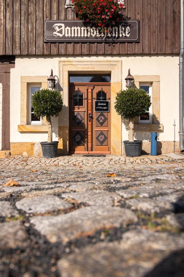 Dammschenke Gasthof & Hotel Курорт Йонсдорф Екстер'єр фото